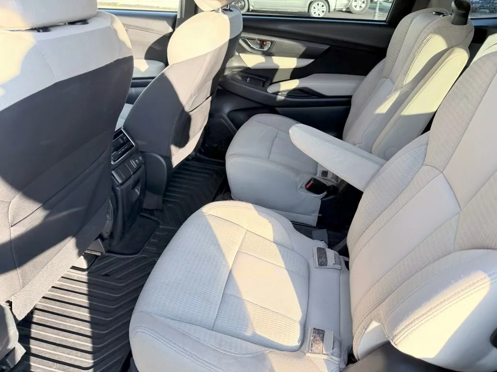 Freshly cleaned car interior